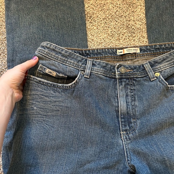 Lee medium wash medium rise bootcut jeans - Picture 5 of 5